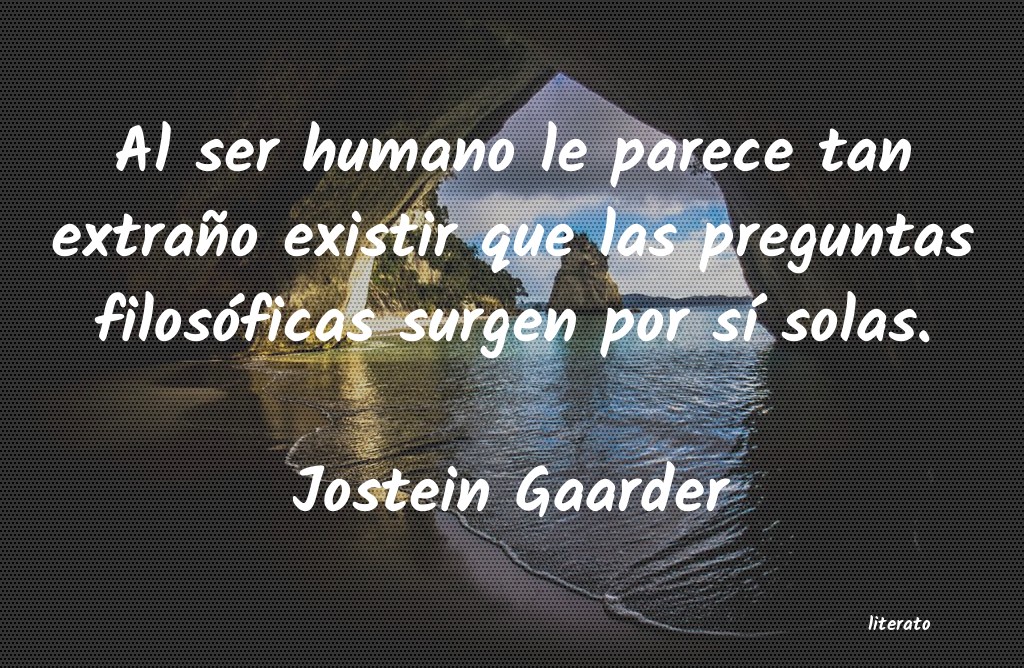 Frases de Jostein Gaarder