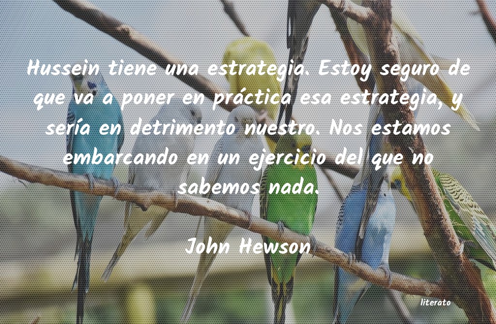 Frases de John Hewson