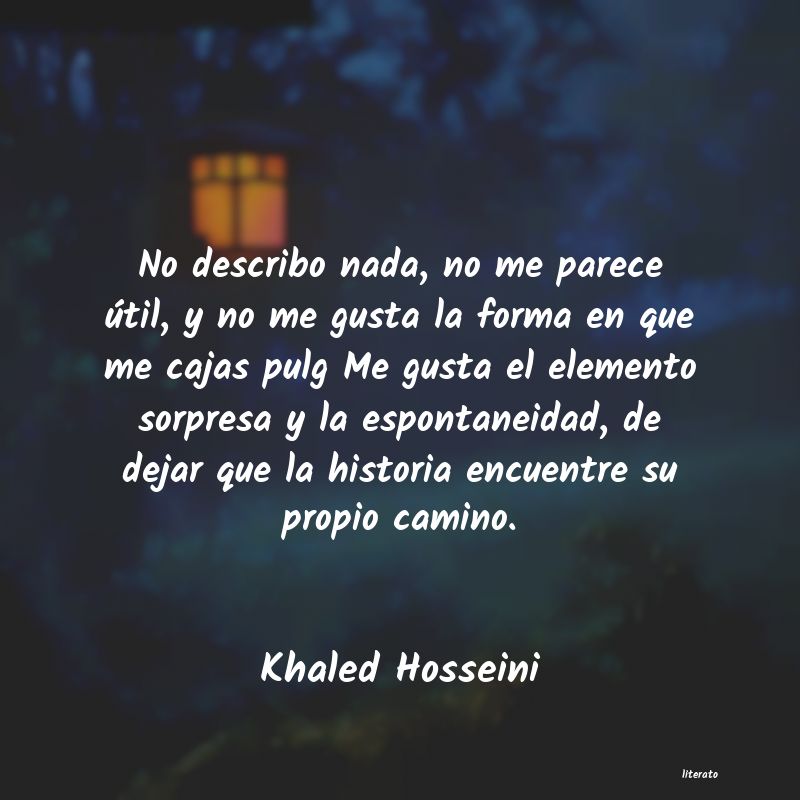 Frases de Khaled Hosseini