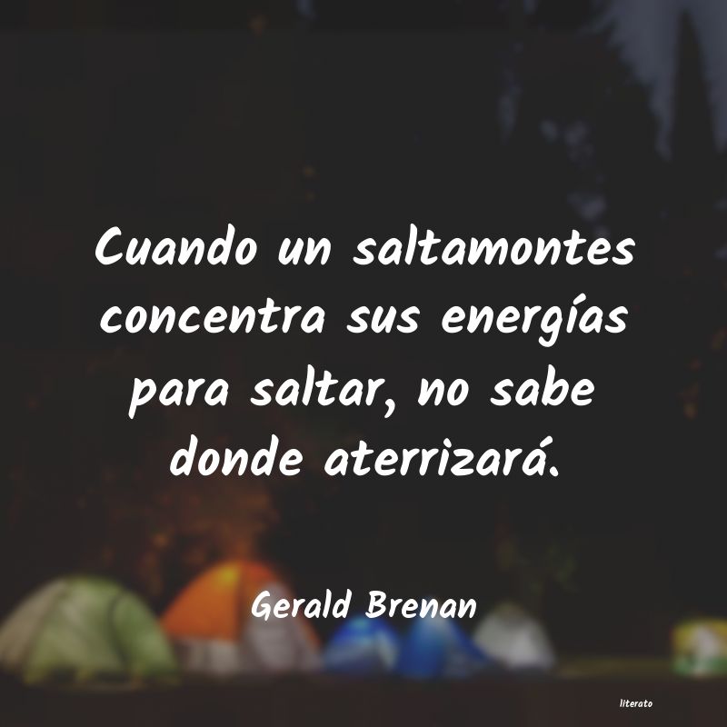 Frases de Gerald Brenan