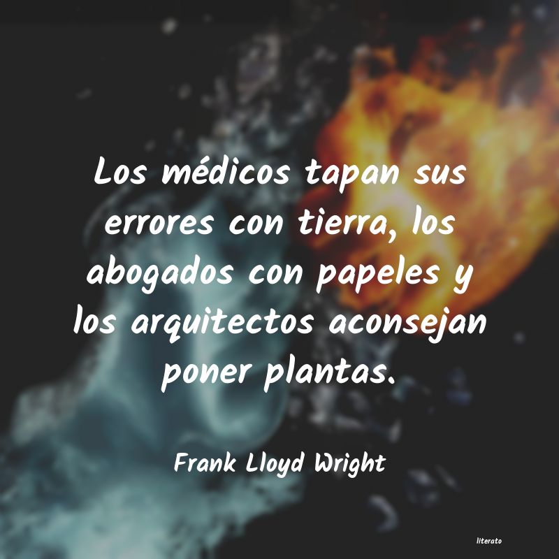 Frases de Frank Lloyd Wright