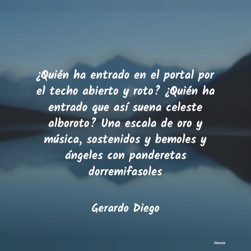 Frases de Gerardo Diego