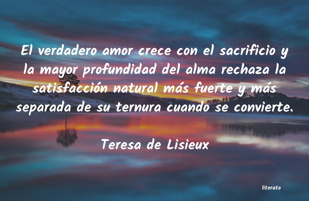 Frases de Teresa de Lisieux