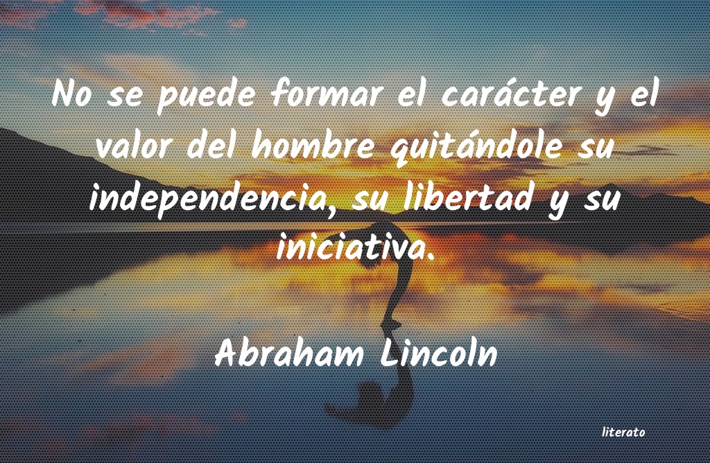 Frases de Abraham Lincoln