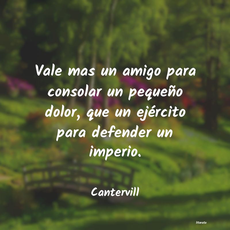 Frases de Cantervill