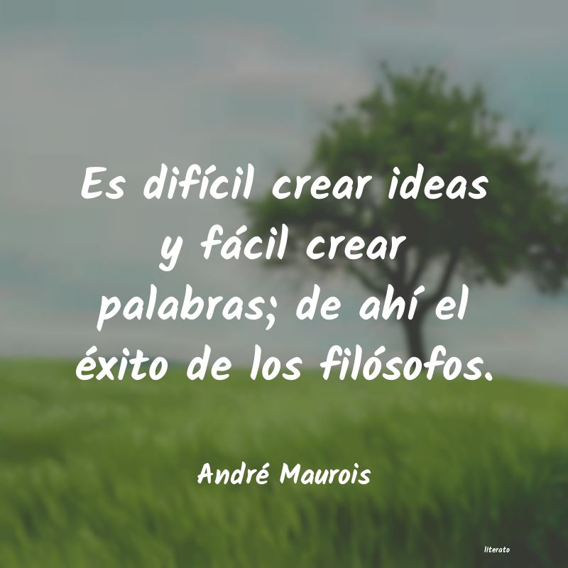 Frases de André Maurois