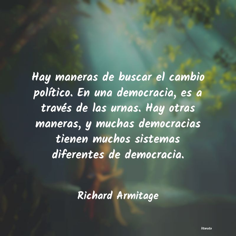 Frases de Richard Armitage