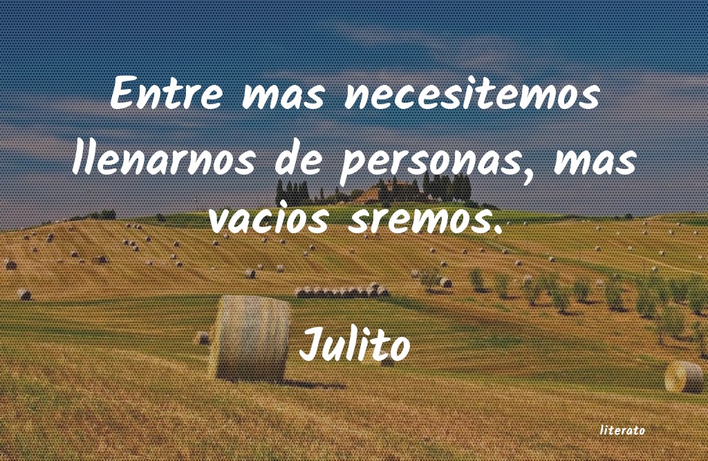 Frases de Julito