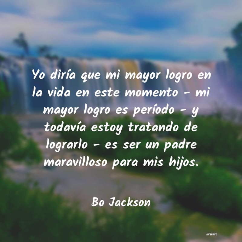 Frases de Bo Jackson