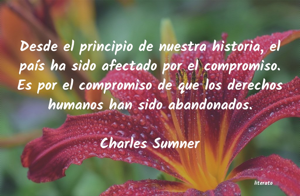 Frases de Charles Sumner
