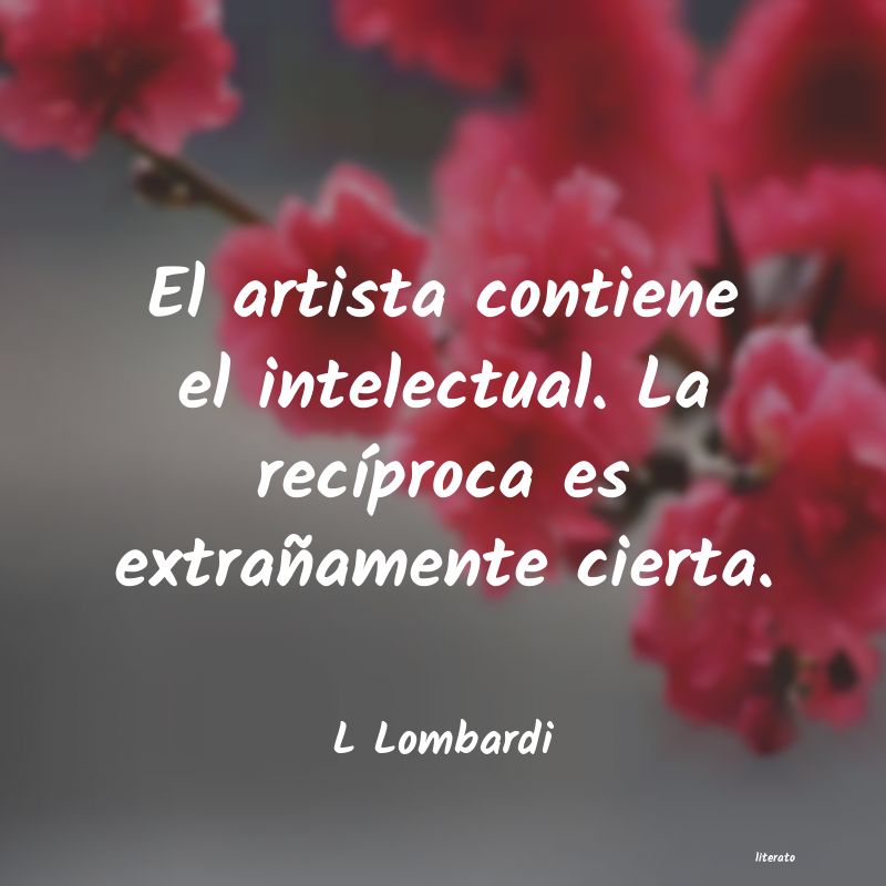 frases de L Lombardi