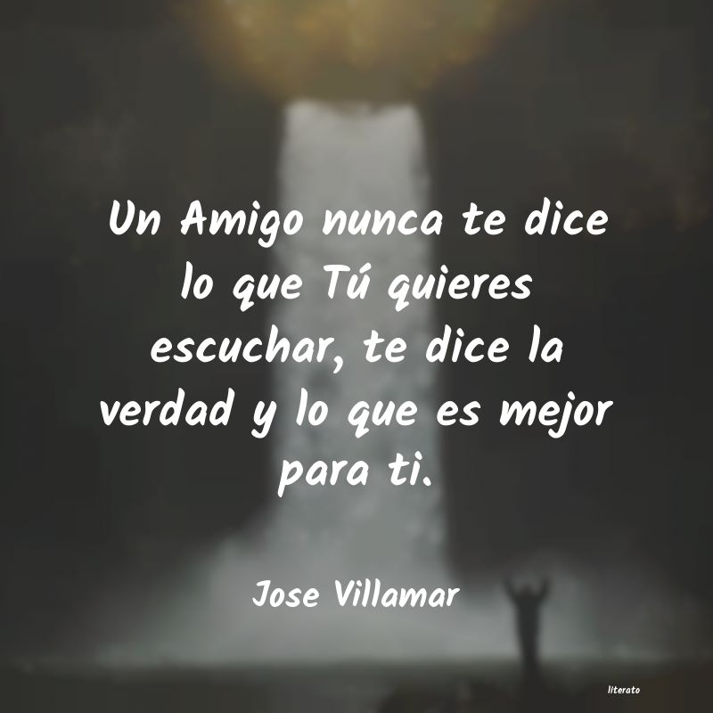 Frases de Jose Villamar