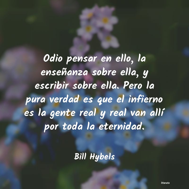 Frases de Bill Hybels