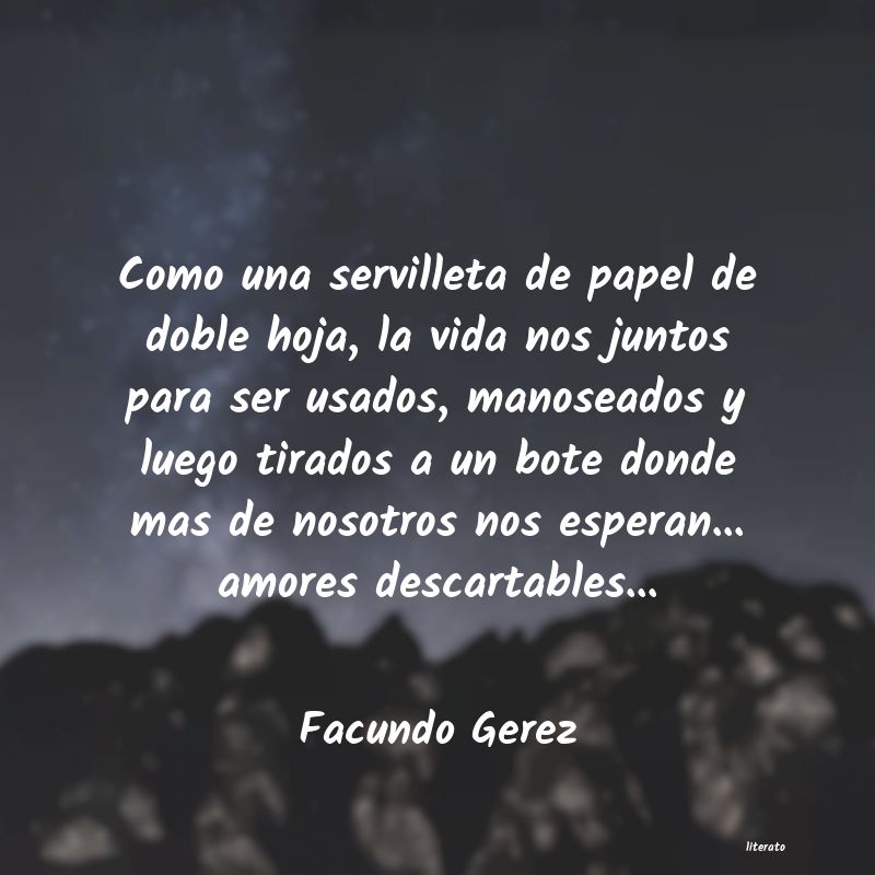Frases de Facundo Gerez