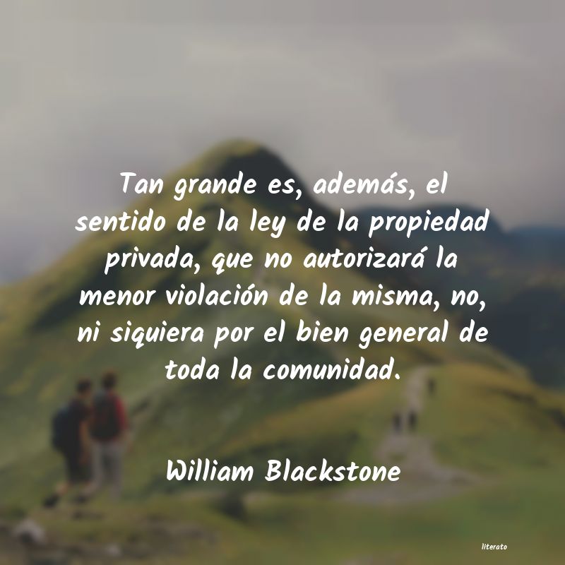 Frases de William Blackstone
