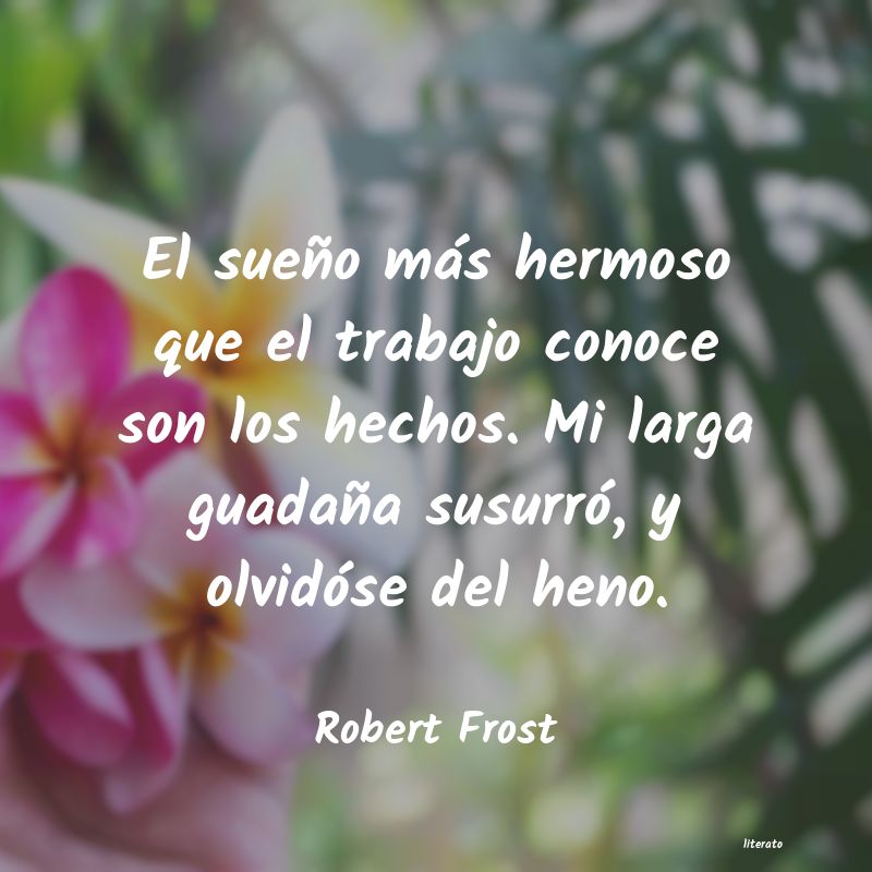 Frases de Robert Frost