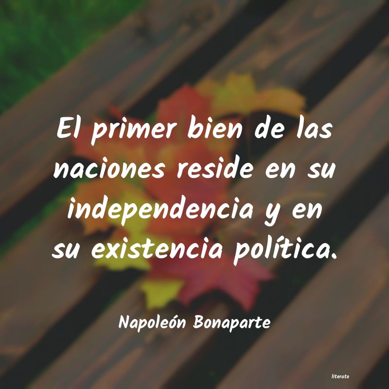 Frases de Napoleón Bonaparte