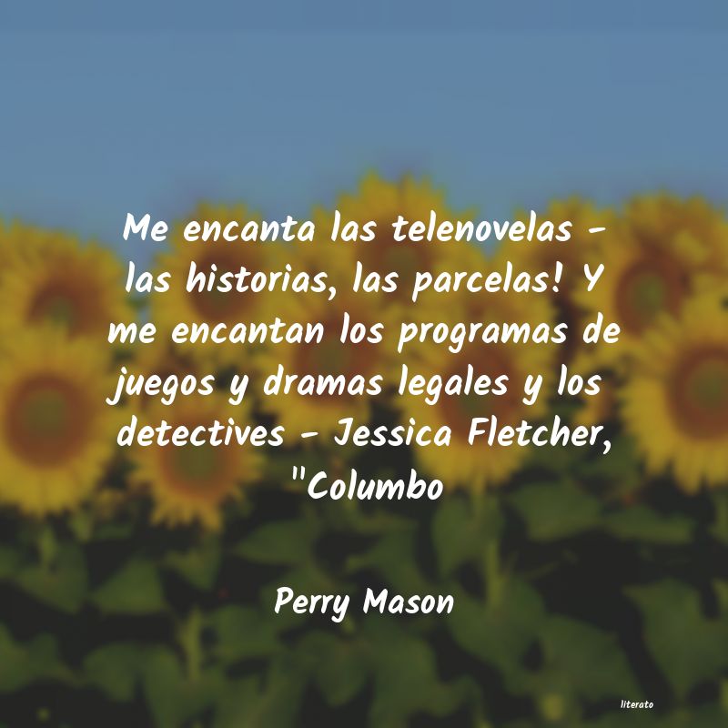 Frases de Perry Mason
