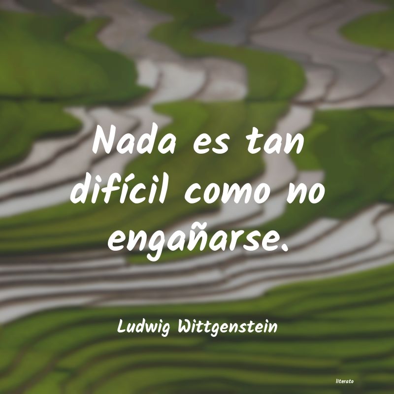 Frases de Ludwig Wittgenstein