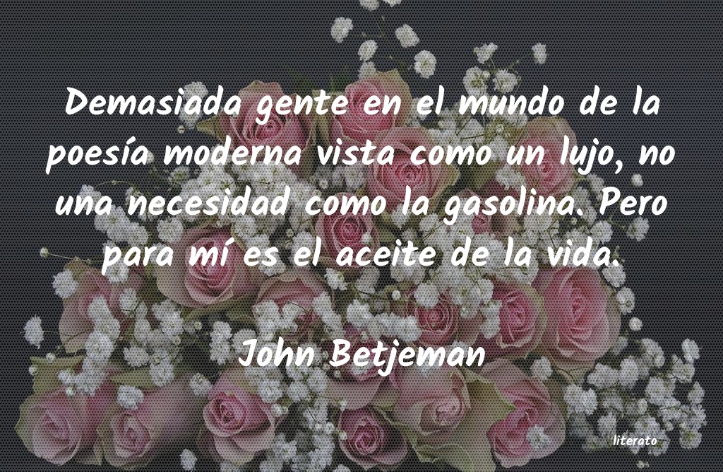 Frases de John Betjeman