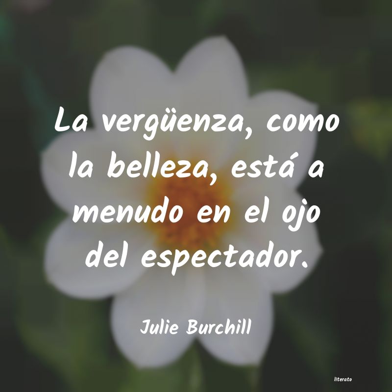 Frases de Julie Burchill