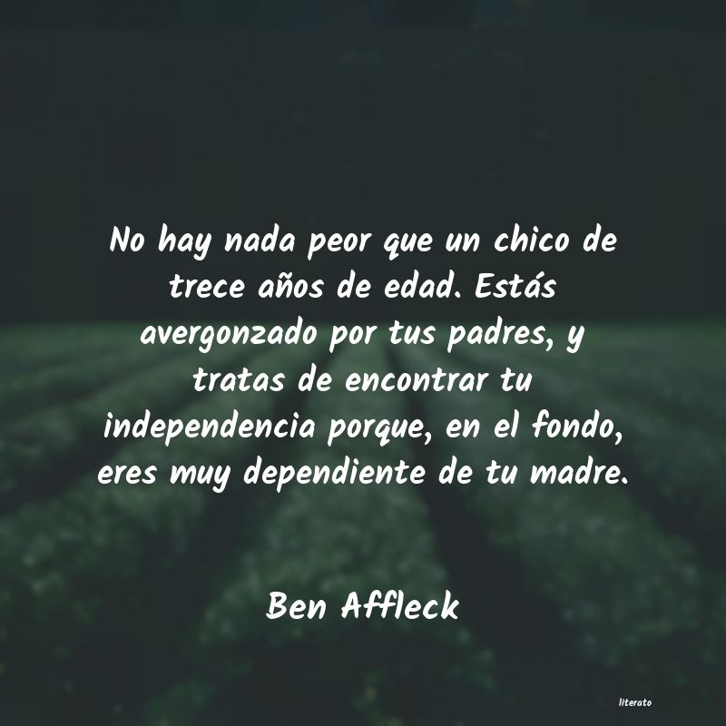 Frases de Ben Affleck