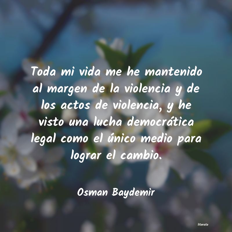 Frases de Osman Baydemir