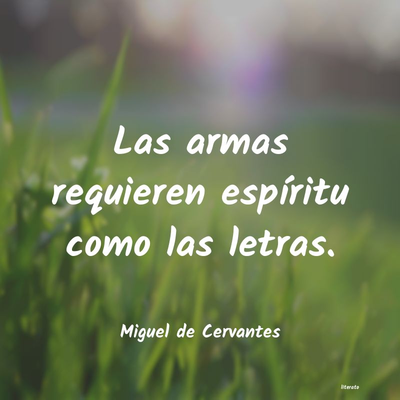 Frases de Miguel de Cervantes