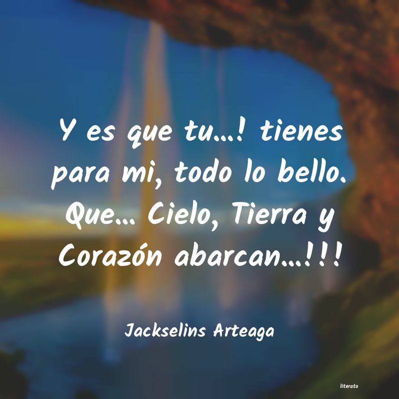 Frases de Jackselins Arteaga