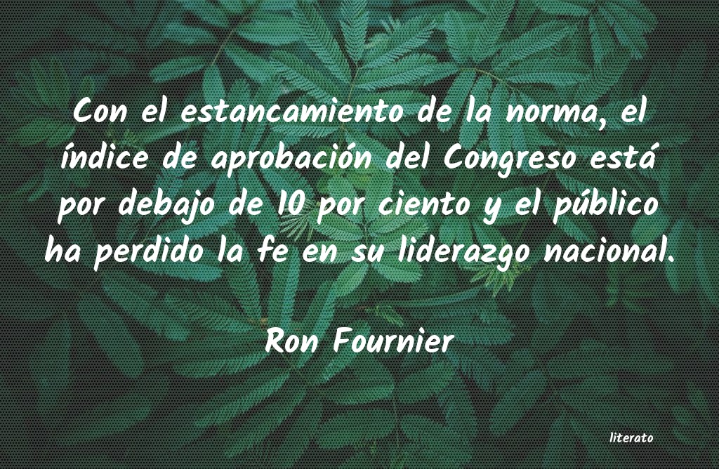 Frases de Ron Fournier