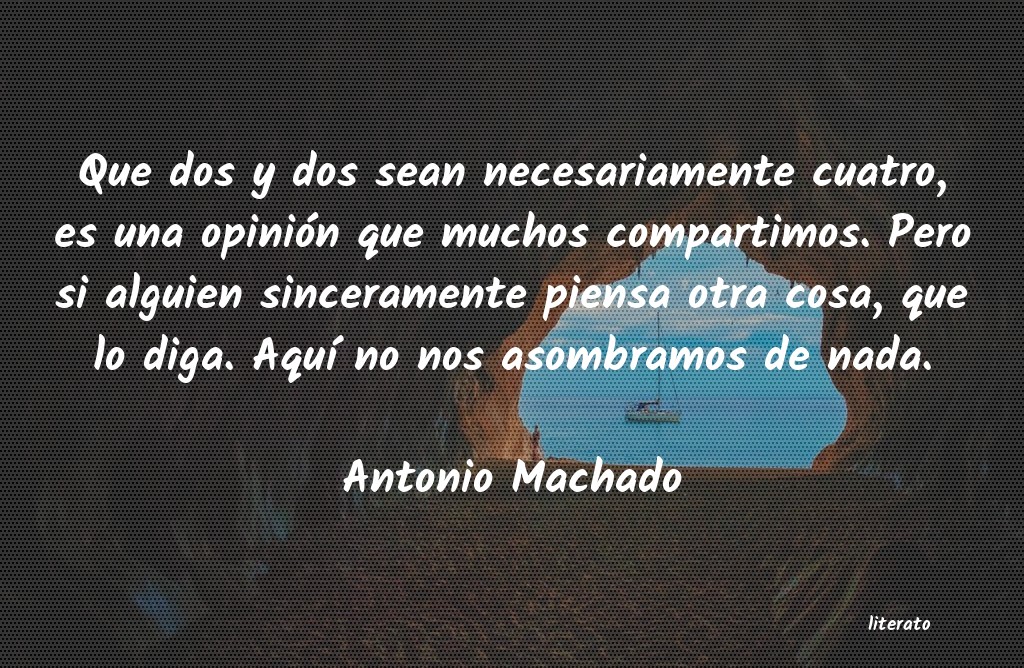 Frases de Antonio Machado