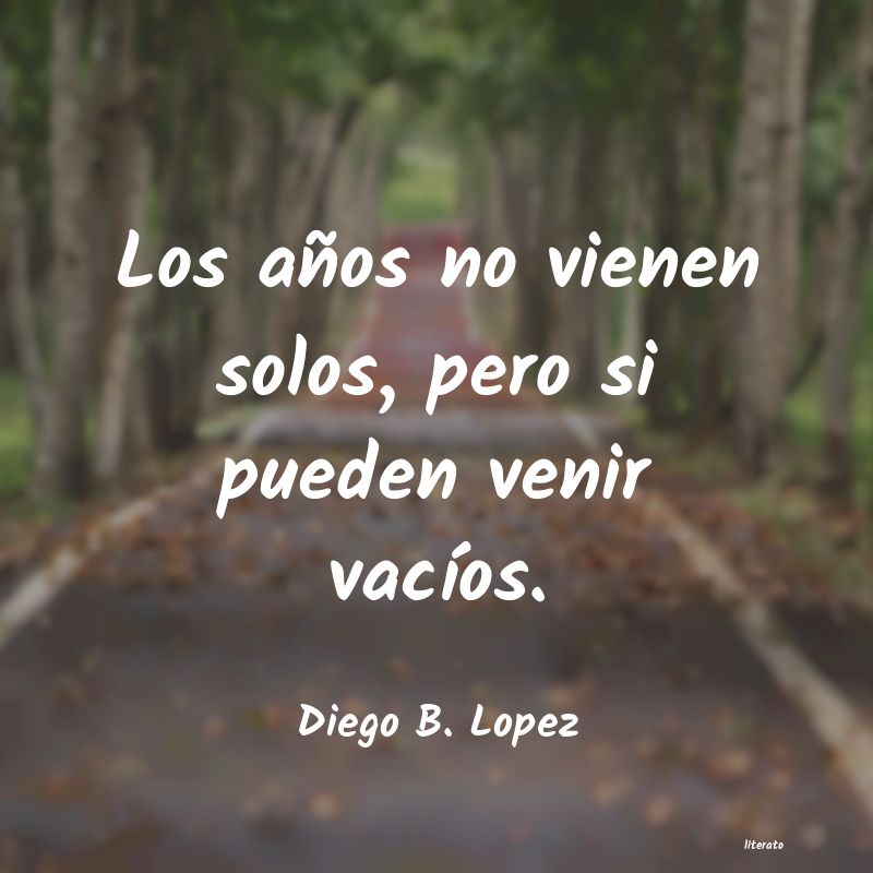 Frases de Diego B. Lopez