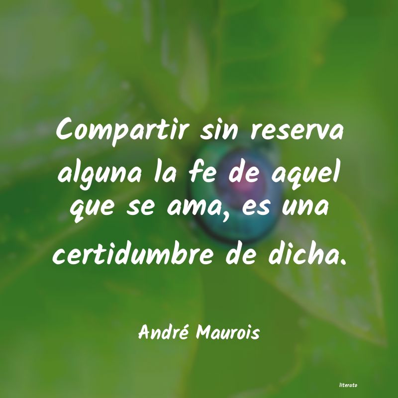 Frases de André Maurois