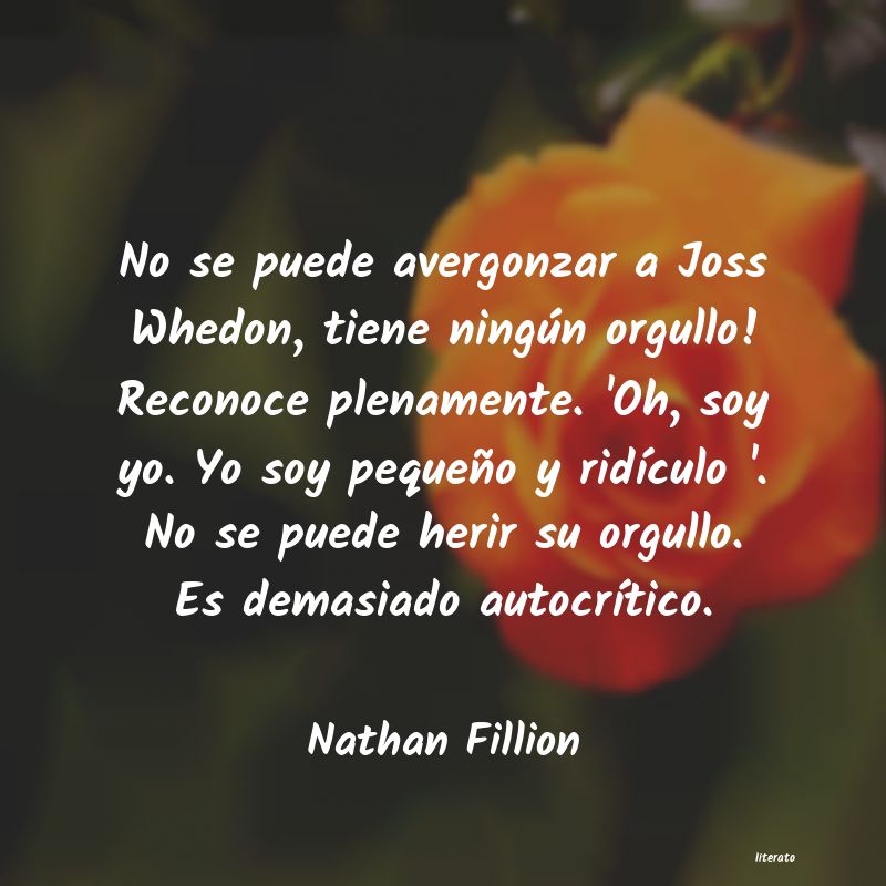 Frases de Nathan Fillion