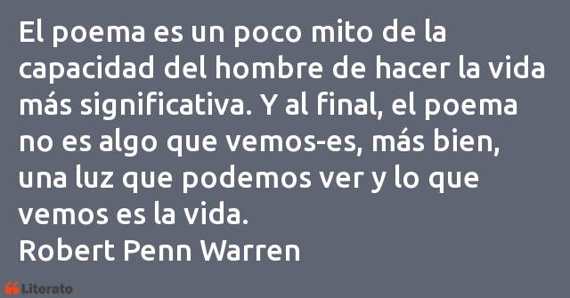 Frases de Robert Penn Warren