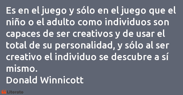 Frases de Donald Winnicott