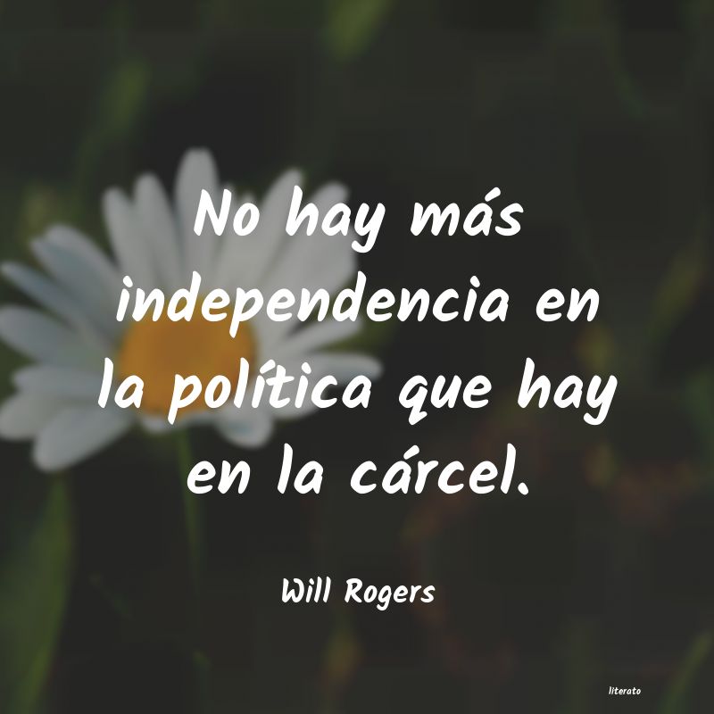 Frases de Will Rogers