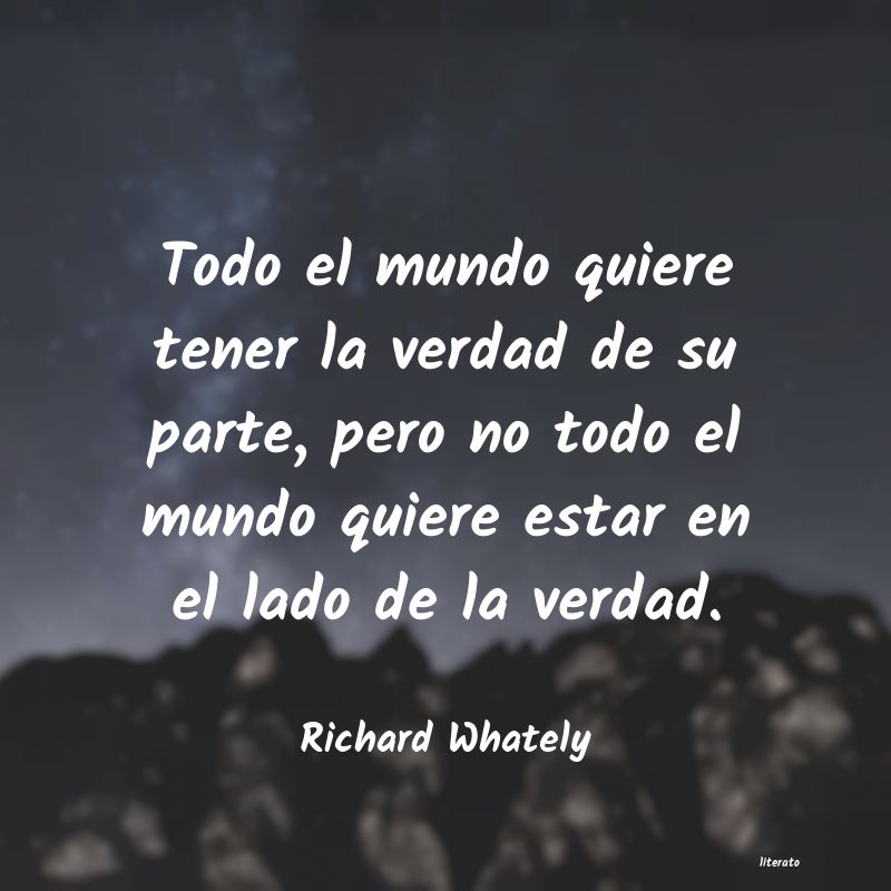 Frases de Richard Whately