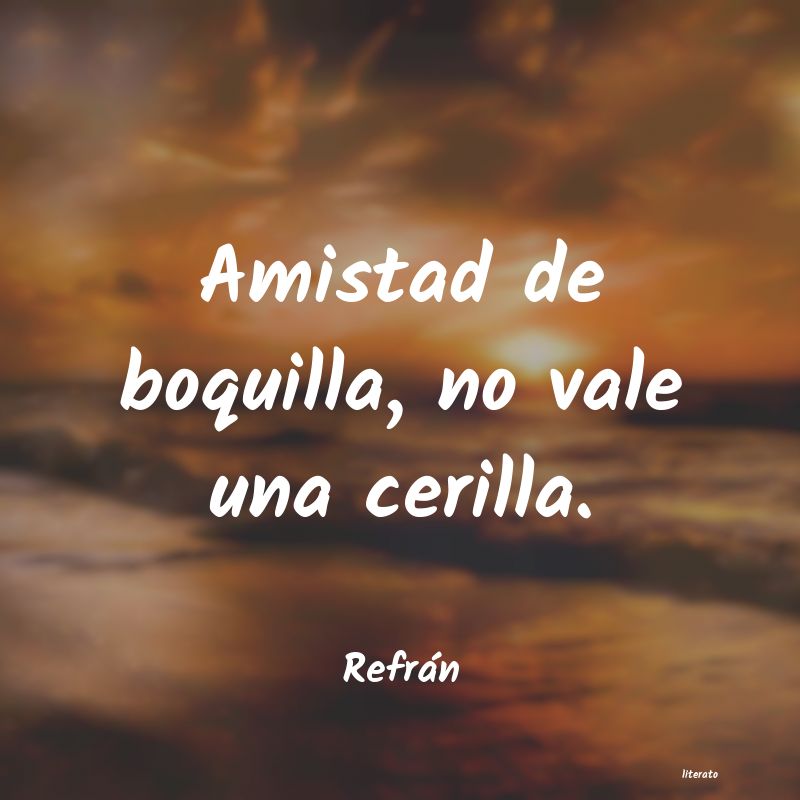frases de Refrán