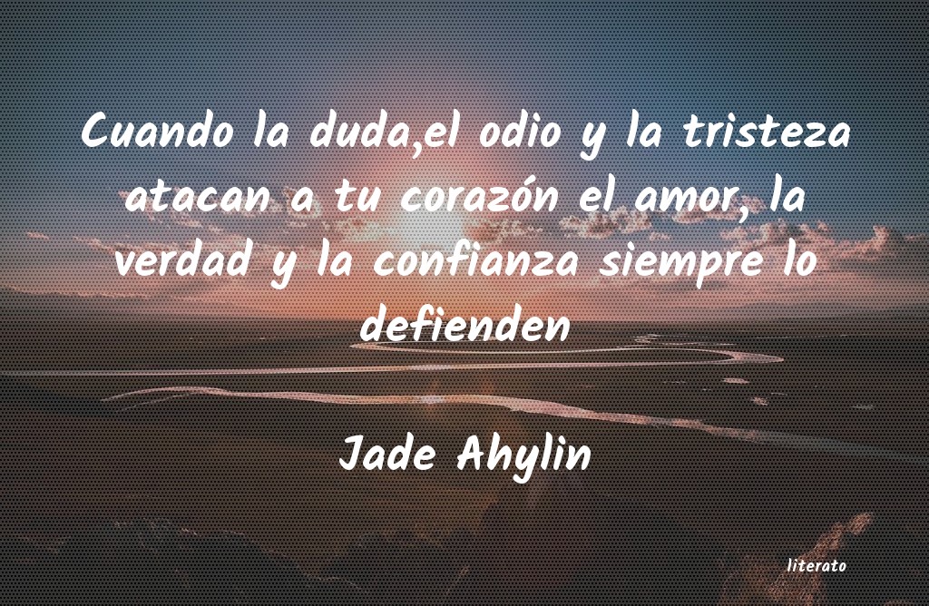 Frases de Jade Ahylin