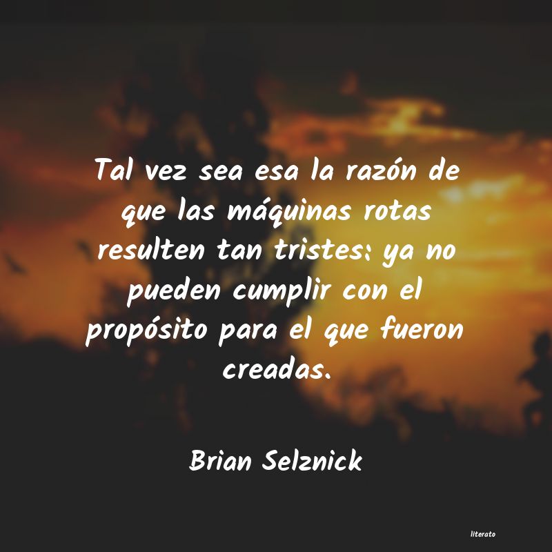 Frases de Brian Selznick