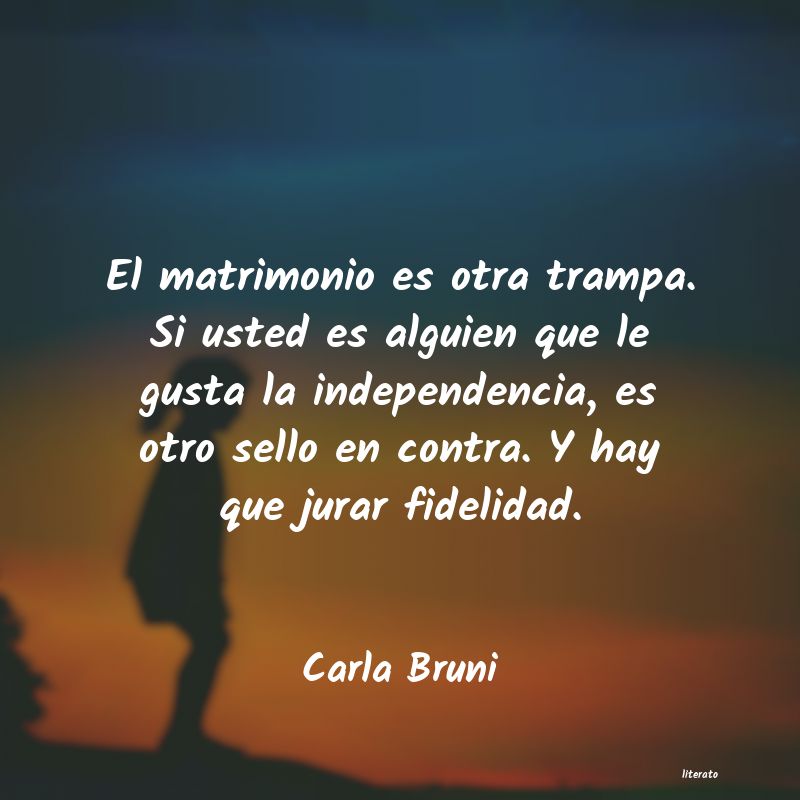 Frases de Carla Bruni