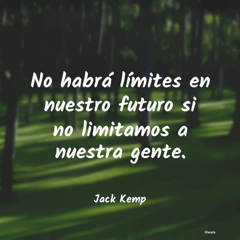 Frases de Jack Kemp