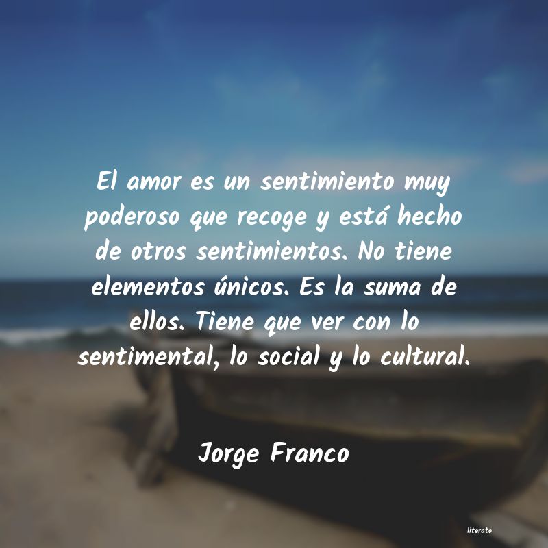 Frases de Jorge Franco