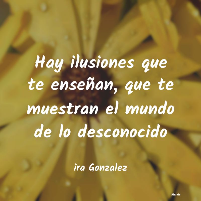 Frases de ira Gonzalez