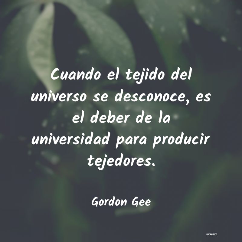 Frases de Gordon Gee