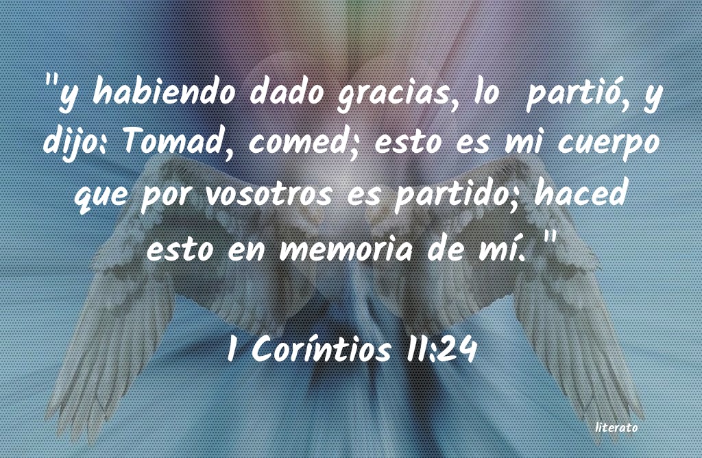La Biblia 1 Coríntios 1124