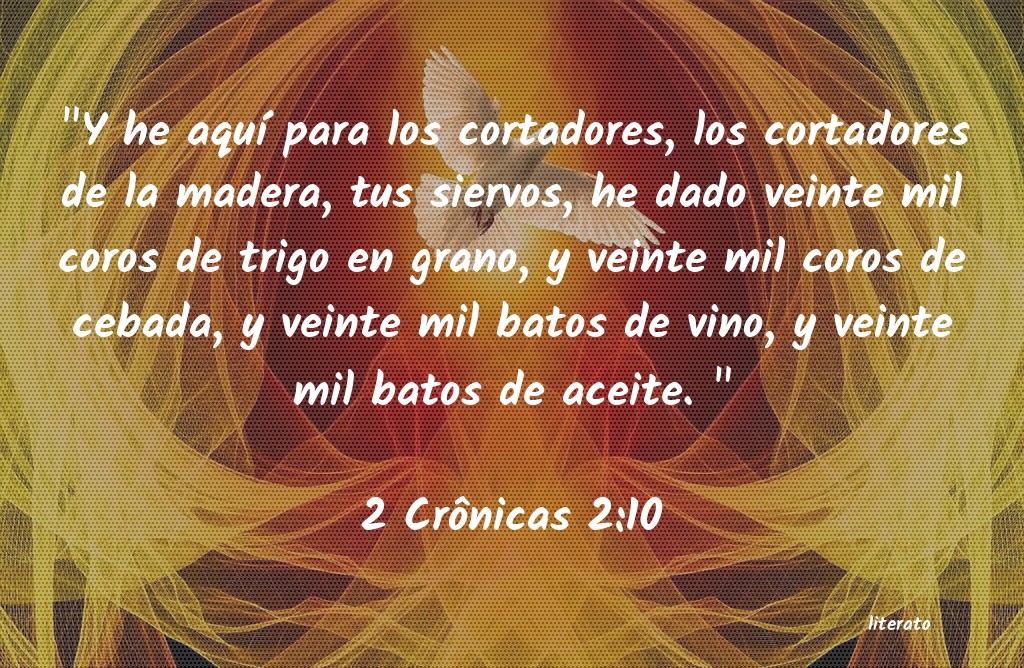 La Biblia 2 Cronicas 2 10 La Biblia 2 Cronicas 2 10