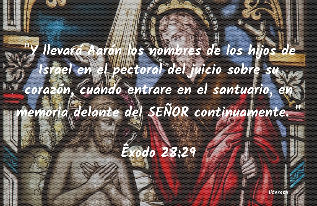 La Biblia - Êxodo - 28:29