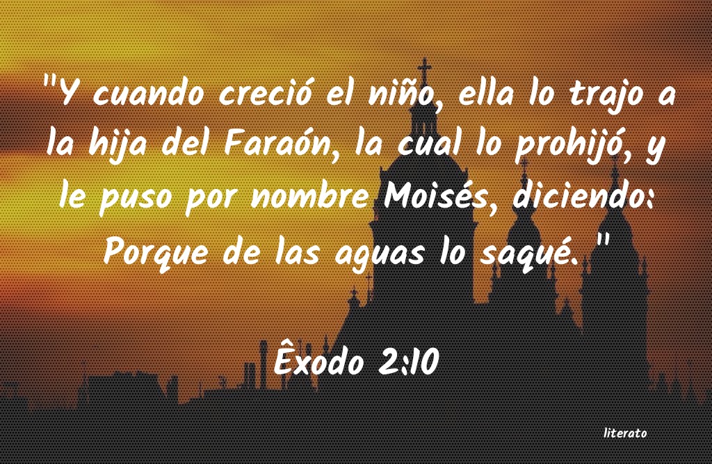 La Biblia Exodo 2 10 La Biblia Exodo 2 10